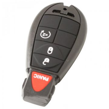 Chrysler 3-knops smart key behuizing met paniek knop